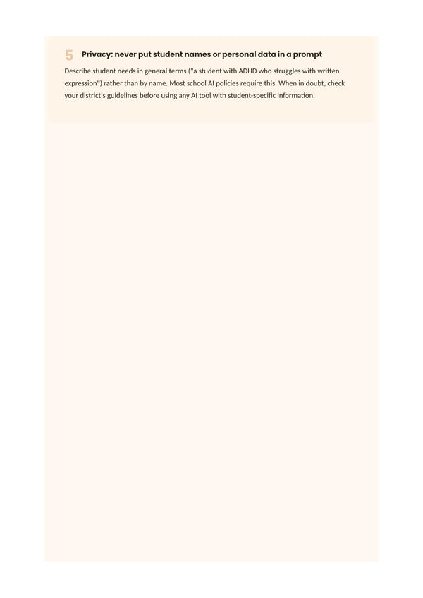 The Teacher's AI Prompt Playbook: 100+ Templates for Lesson Plans, Grading & Admin page 3