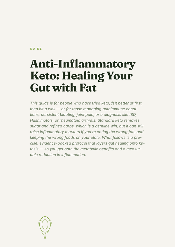 Anti-Inflammatory Keto: Healing Your Gut with Fat page 1