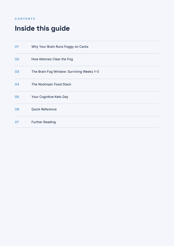Keto for Brain Fog: The Nootropic Meal Plan page 2