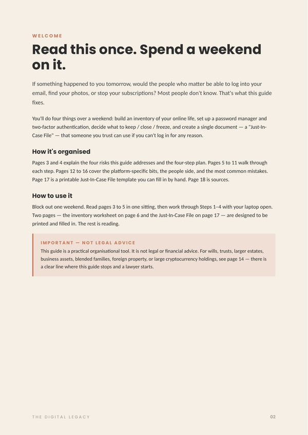 The Digital Legacy page 2